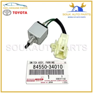 84550-34010 Genuine Toyota PARKING BRAKE SWITCH ASSY 8455034010 OEM