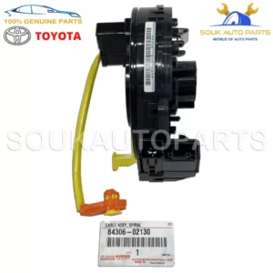 84306-02130 Genuine Toyota CABLE SUB-ASSY, SPIRAL 8430602130 OEM