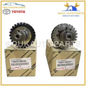 Genuine Toyota BALANCE SHAFT SET W/BEARING SET (8 PCS) 2AZ-FE NO.1 & NO.2 2.4L
