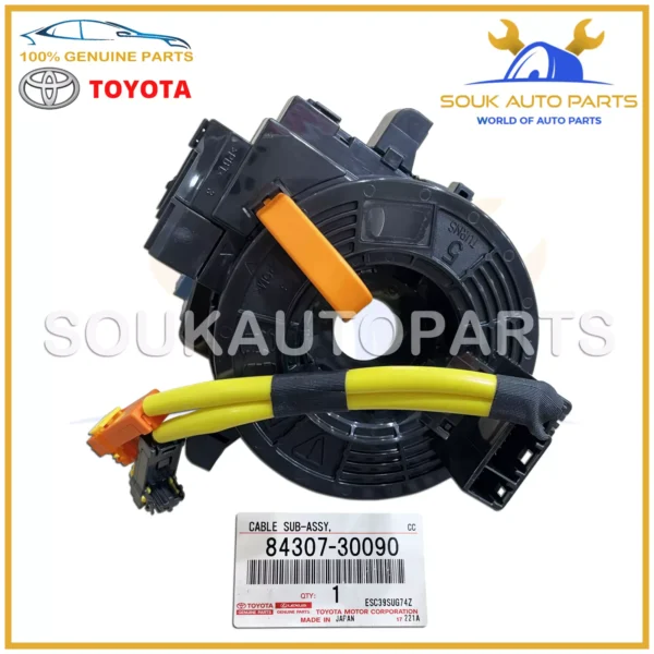 84307-30090 Genuine Toyota CABLE SUB-ASSY, SPIRAL 8430730090 OEM Lexus GX400