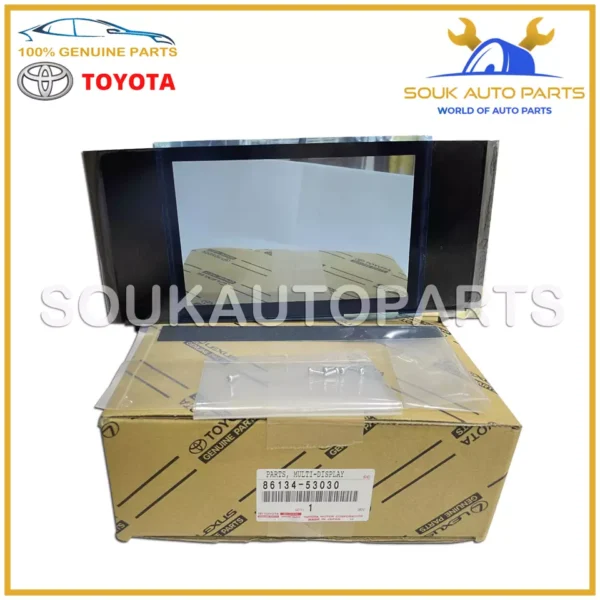 86134-53030 Genuine Toyota PARTS, MULTI-DISPLAY 8613453030 OEM LEXUS IS350 RC350