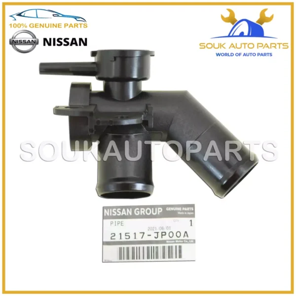 21517-JP00A Genuine Nissan RADIATOR PIPE SUB-ASSY 21517JP00A OEM