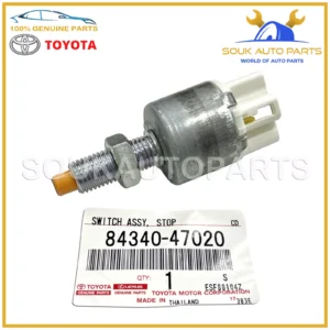 84340-47020 Genuine Toyota SWITCH ASSY, STOP LAMP 8434047020 OEM
