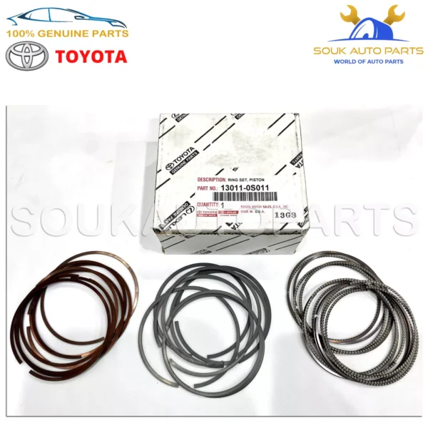13011-0S011 Genuine Toyota PISTON RING 130110S011 OEM LAND CRUISER SEQUOIA
