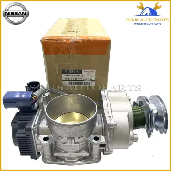 A6119-VC21D Genuine Nissan CHAMBR-THROTTLE A6119VC21D OEM