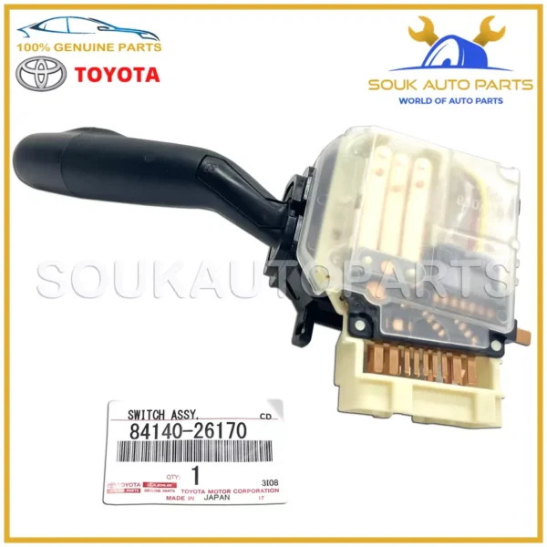 84140-26170 Genuine Toyota HEADLIGHT-HEADLAMP DIMMER SWITCH 8414026170 OEM