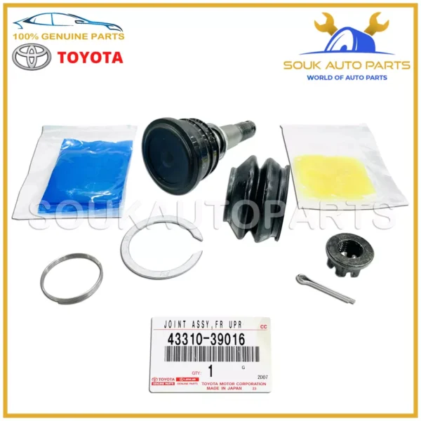 43310-39016 Genuine Toyota JOINT ASSY, FRONT UPPER BALL, RH/LH 4331039016 OEM