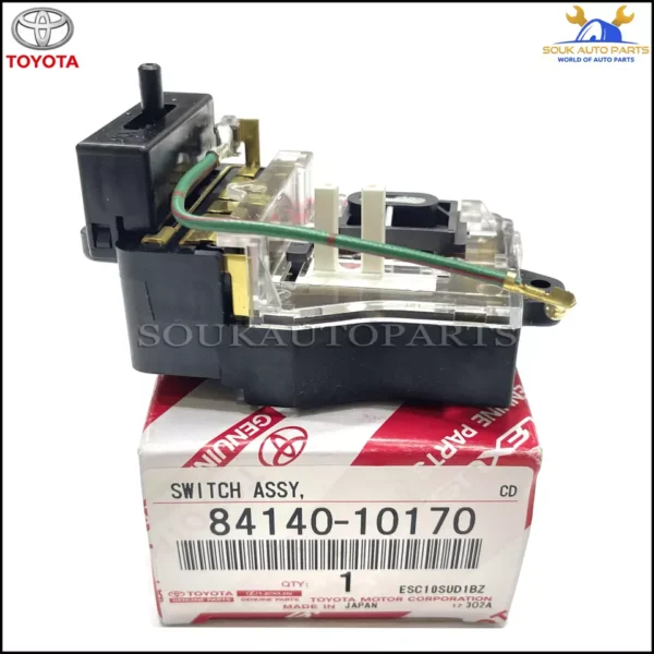 84140-10170 Genuine Toyota SWITCH ASSY, HEADLAMP DIMMER 8414010170 OEM
