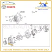 27415-30020 Genuine Toyota ALTERNATOR PULLEY WITH CLUTCH 2741530020 OEM - Image 2