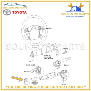 89245-52030 Genuine Toyota SENSOR, STEERING 8924552030 OEM