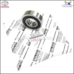 9004A-36027 Genuine Toyota BEARING RADIAL BALL 9004A36027 OEM RUSH - Image 3