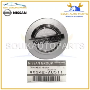 40342-AU511 Genuine Nissan WHEEL CENTER CAP COVER – Maxima Rogue 40342AU511 OEM