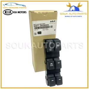 935713W200WK Genuine Hyundai Kia SWITCH ASSY-MAIN POWER OEM