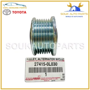 27415-0L030 Genuine Toyota PULLEY, ALTERNATOR W/CLUTCH OEM HILUX INNOVA 1GD 2GD