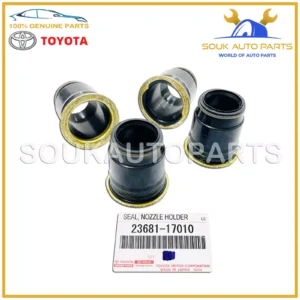 23681-17010 Genuine Toyota NOZZLE HOLDER SEAL (Set of 4 Pcs) 2368117010 OEM