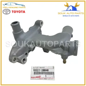 16331-20040 Genuine Toyota OUTLET, WATER 1MZ-FE 2MZ-FE Lexus ES300