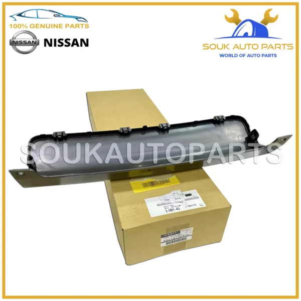 85018-1LA0H Genuine Nissan REAR BUMPER FILLER COVER Infiniti QX56 QX80 2011-13