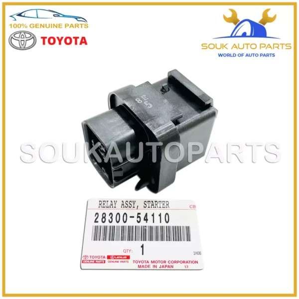 28300-54110 Genuine Toyota RELAY ASSY, STARTER 2830054110 OEM