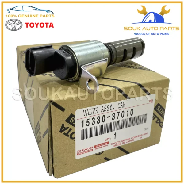 15330-37010 Genuine Toyota CAMSHAFT VVTi VALVE 1533037010 OEM