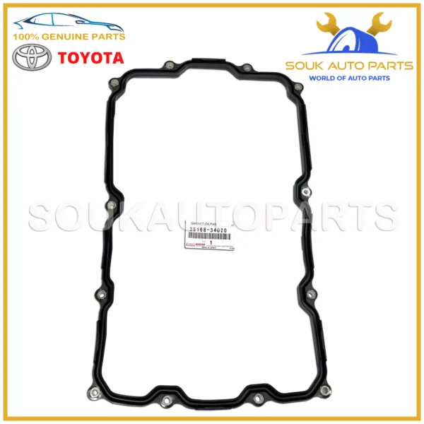 35168-34020 Genuine Toyota GASKET, AUTOMATIC TRANSMISSION OIL PAN
