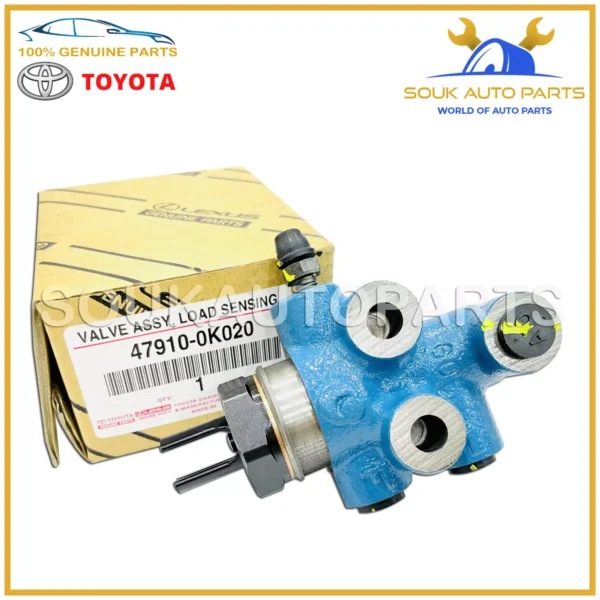 47910-0K020 Genuine Toyota VALVE ASSY, LOAD SENSING PROPORTIONING 479100K020 OEM