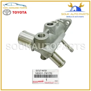 16331-74170 Genuine Toyota OUTLET WATER PIPE 3S 4S 5S-FE CAMRY CELICA RAV4