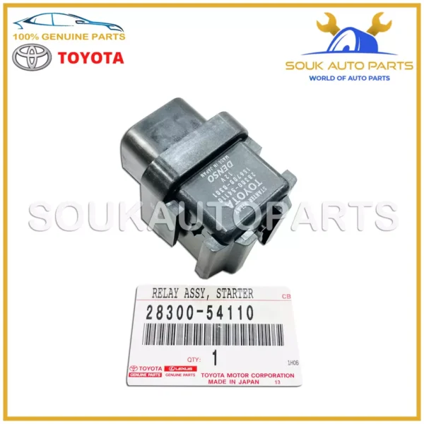 28300-54110 Genuine Toyota RELAY ASSY, STARTER 2830054110 OEM
