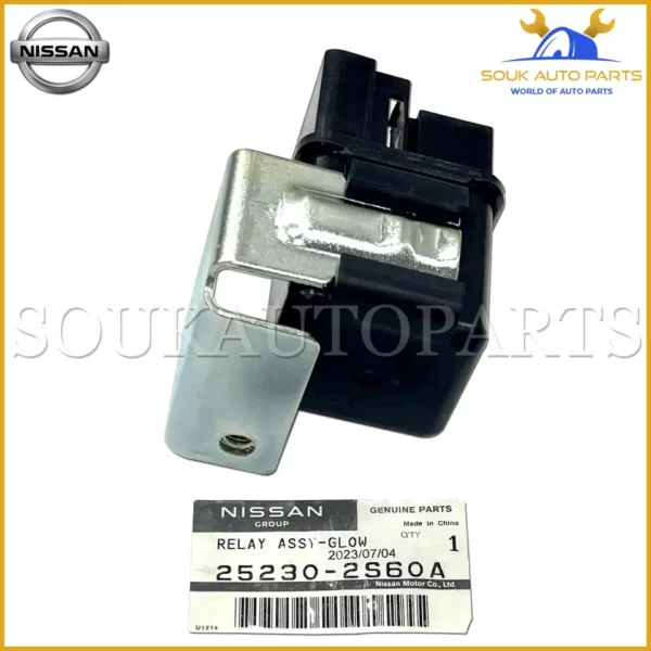 25230-2S60A Genuine Nissan RELAY ASSY-GLOW PLUG 252302S60A OEM