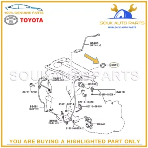 89615-30080 Genuine Toyota SENSOR (2Pcs), KNOCK CONTROL RAV4 LEXUS GS430