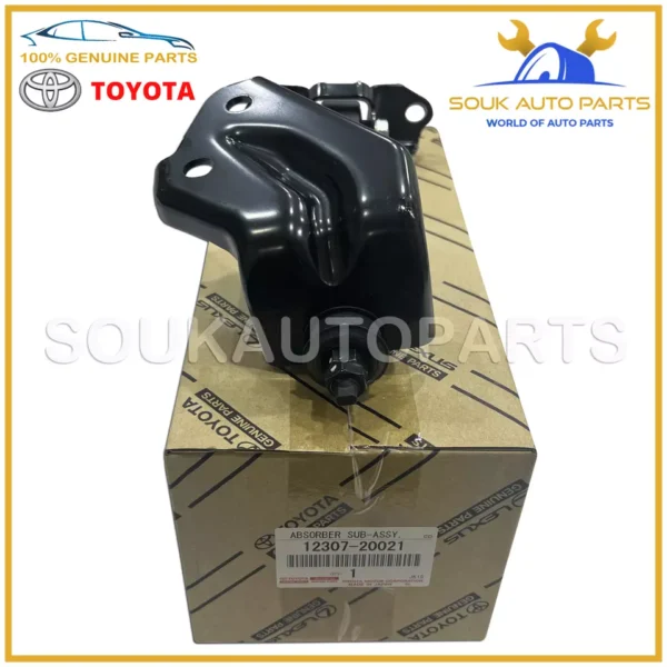 12307-20021 Genuine Toyota ABSORBER SUB-ASSY, ENGINE MOUNTING 1230720021 OEM