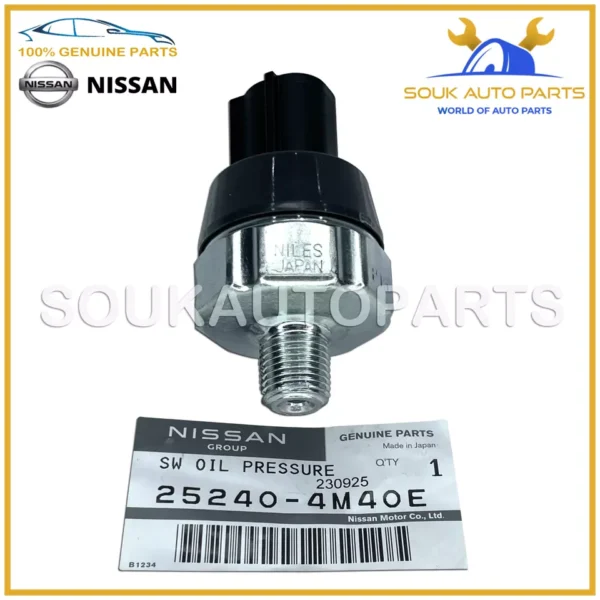 25240-4M40E Genuine Nissan SENSOR-OIL PRESSURE 252404M40E OEM M M35/45 Q50