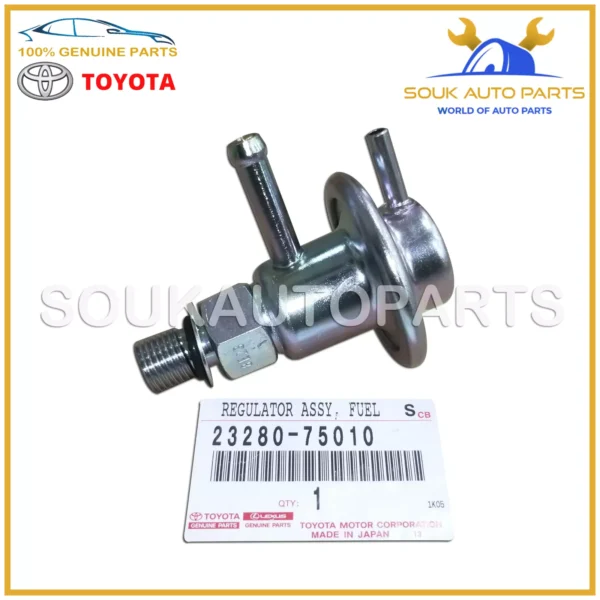 23280-75010 Genuine Toyota FUEL PRESSURE REGULATOR ASSY 2328075010 OEM