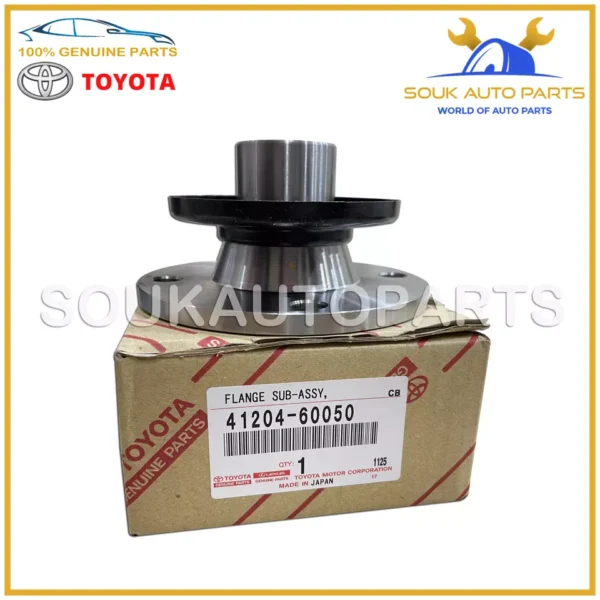 41204-60050 Genuine Toyota FLANGE SUB-ASSY, RR DRIVE PINION COMPANION, RR LX450
