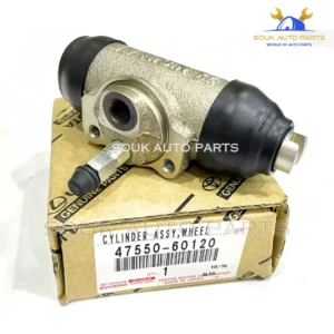 47550-60120 Genuine Toyota CYLINDER ASSY, RR WHEEL BRAKE (FRONT OR UPPER), RH/LH