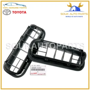 62930-12161 Genuine Toyota QUARTER VENT DUCT SET (2Pcs) RH/LH OEM Lexus IS300