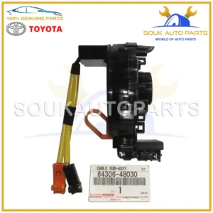 84306-48030 Genuine Toyota CABLE SUB-ASSY, SPIRAL 8430648030 OEM