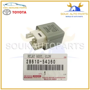 28610-54360 Genuine Toyota GLOW PLUG RELAY ASSY 2861054360 OEM