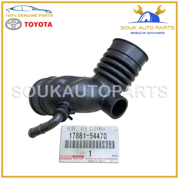 17881-54470 Genuine Toyota HOSE, AIR CLEANER, NO.3 1788154470 OEM PRADO 2L 2LTE