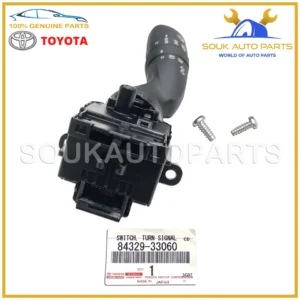84329-33060 Genuine Toyota TURN SIGNAL SWITCH ASSY 8432933060 OEM