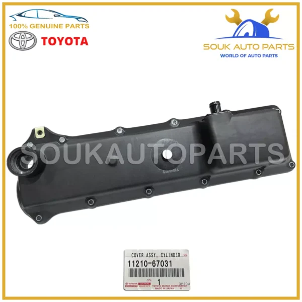 11210-67031 Genuine Toyota ENGINE CYLINDER HEAD VALVE COVER 1KZTE Turbo