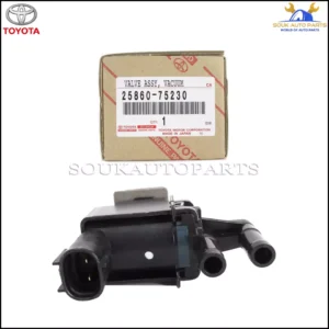 25860-75230 Genuine Toyota VALVE ASSY, VACUUM SWITCHING 2586075230 OEM