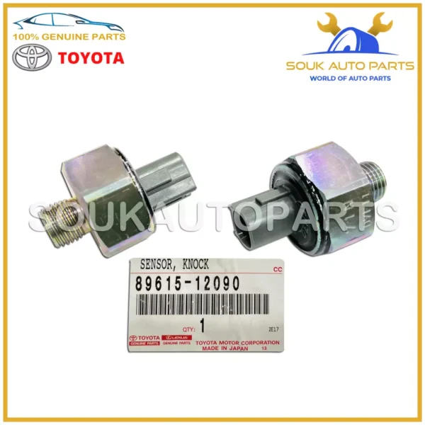 89615-12090 Genuine Toyota 2 Pcs SENSOR, KNOCK CONTROL 8961512090 OEM
