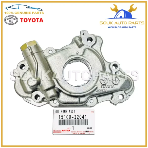 15100-22041 Genuine Toyota OIL PUMP 1ZZ 3ZZ 4ZZ-FE 1510022041 COROLLA CELICA