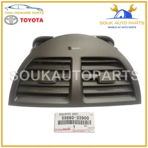 55660-33900 Genuine Toyota CENTER DASH DEFROSTER GRILLE LEXUS ES350 07-09 2GR-FE