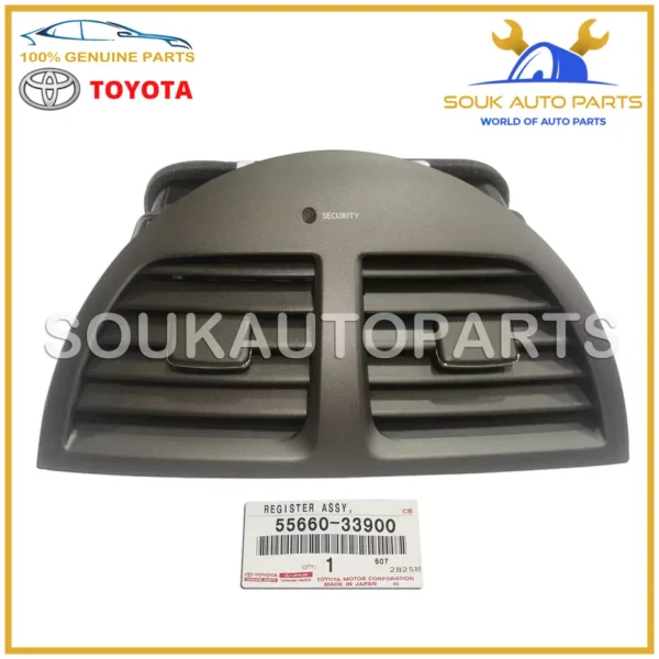 55660-33900 Genuine Toyota CENTER DASH DEFROSTER GRILLE LEXUS ES350 07-09 2GR-FE