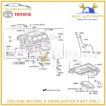 90919-05057 Genuine Toyota CRANK POSITION, SENSOR 9091905057 OEM - Image 2