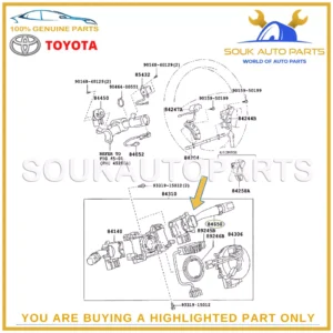 84652-14642 Genuine Toyota WINDSHIELD WIPER, SWITCH ASSY 4RUNNER FJ CRUISER