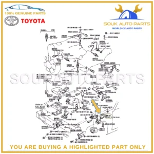 28610-54250 Genuine Toyota RELAY ASSY, GLOW PLUG 2861054250 OEM