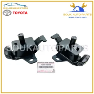 12361-0L030 Genuine Toyota INSULATOR SET (2PCS), ENGINE MOUNTING, FRONT 1KD 2KD