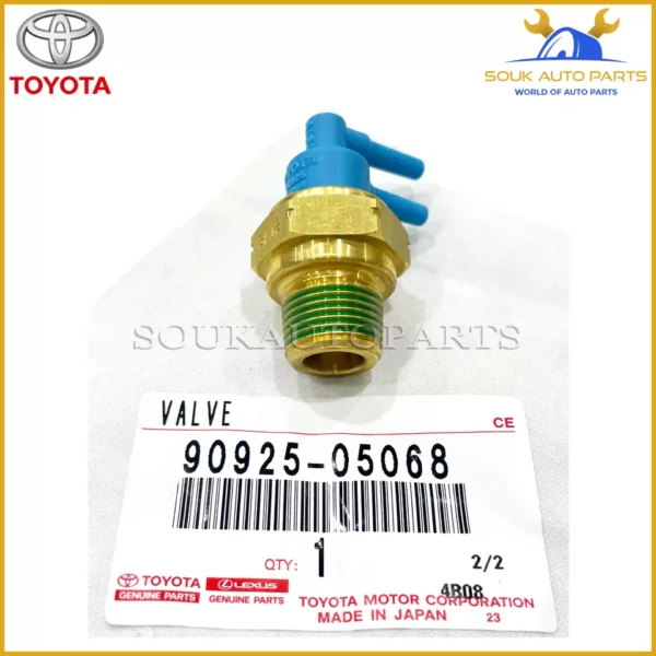 90925-05068 Genuine Toyota VALVE, BIMETAL VACUUM SWITCHING, NO.1 9092505068 OEM